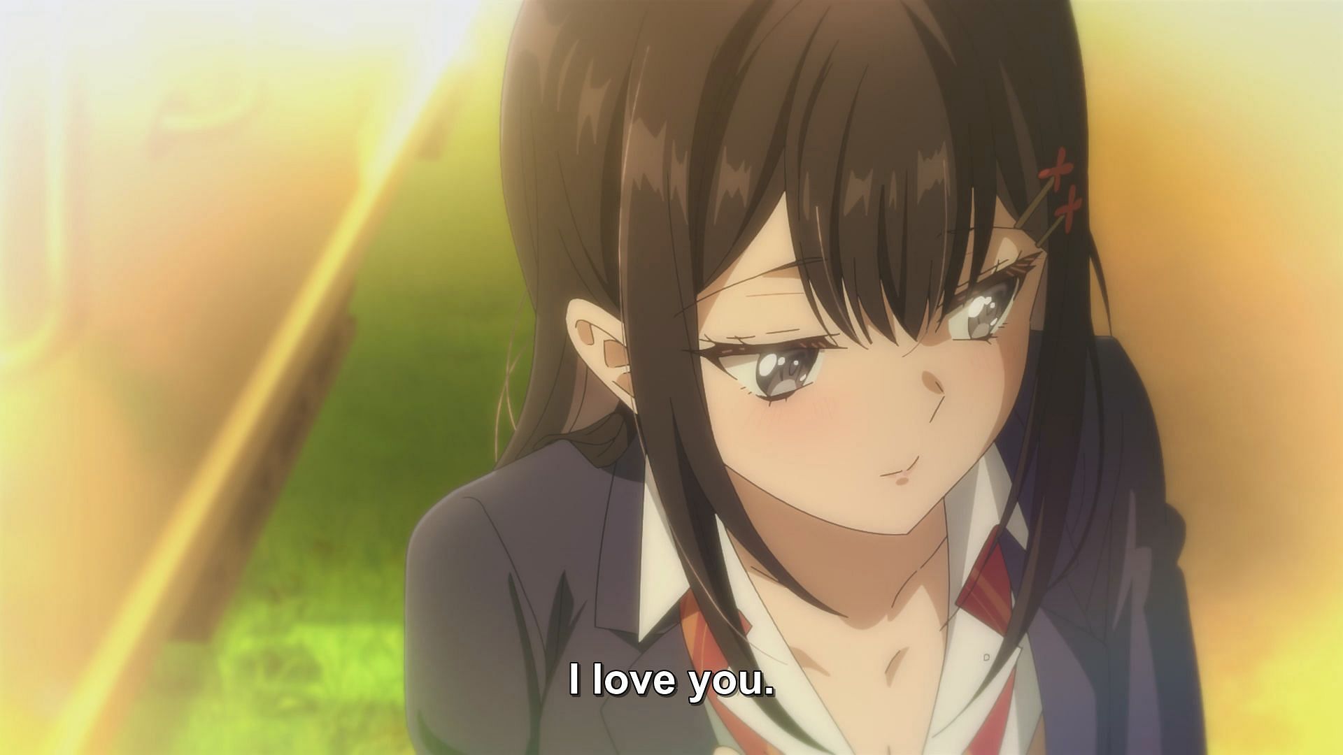 Rion's first confession (Image via J.C.Staff)